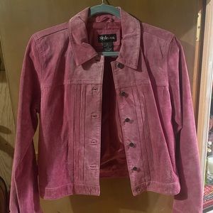 Style & Co Suede Jacket